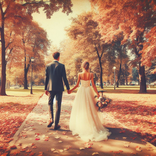 Что делать осенью, чтобы свадьба стала незабываемой